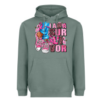 Sage i am a survivor Heavyweight Hoodie - AdoDesignShop