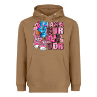 Toasted Coconut i am a survivor Heavyweight Hoodie - AdoDesignShop