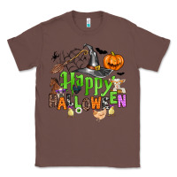 Chestnut happy halloween farm animals Classic Tee - Zillion Design Studio