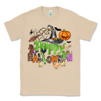 Mushroom happy halloween farm animals Classic Tee - Zillion Design Studio