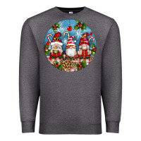Charcoal Heather christmas gnomes ornament Premium Sweatshirt - Artiststas