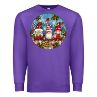 Purple christmas gnomes ornament Premium Sweatshirt - Artiststas
