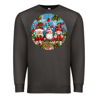 Smoke christmas gnomes ornament Premium Sweatshirt - Artiststas