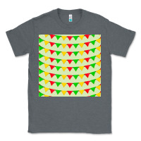Charcoal Heather mexico seamless pattern Classic Tee - FaDigitalArtStudio