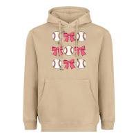 Mushroom baseball coquette bow Heavyweight Hoodie - JahusDesignShop