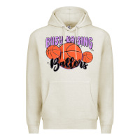 Oatmeal Heather busy raising ballers Premium Hoodie - MaliasSmallBusiness