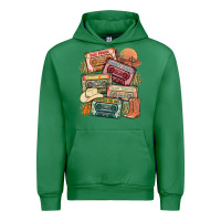 Emerald country cassette tapes Urban Hoodie - MaliasSmallBusiness