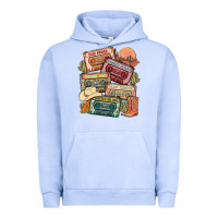 Pigment Grape Ice country cassette tapes Urban Hoodie - MaliasSmallBusiness