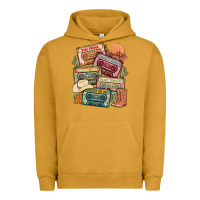 Pigment Peanut Butter country cassette tapes Urban Hoodie - MaliasSmallBusiness