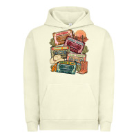 Pigment Pistachio country cassette tapes Urban Hoodie - MaliasSmallBusiness
