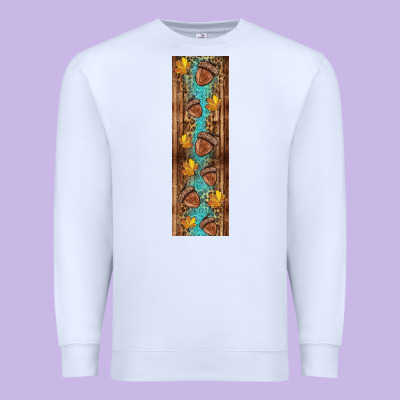 Autumn Squirrel Premium Sweatshirt Designed By Bundleandbundleshop