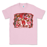 Bubblegum Pink be mine rooster Classic Tee - RanaPortraitStore