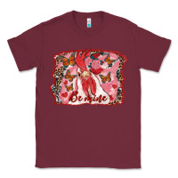 Burgundy be mine rooster Classic Tee - RanaPortraitStore