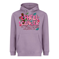 Lavender heal cancer Heavyweight Hoodie - AdoDesignShop