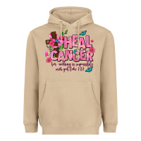 Mushroom heal cancer Heavyweight Hoodie - AdoDesignShop