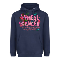 Navy heal cancer Heavyweight Hoodie - AdoDesignShop