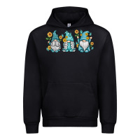 Black sunflower gnomes Urban Hoodie - MaliasSmallBusiness
