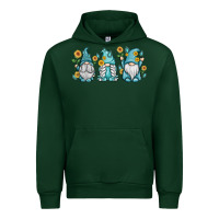 Forest Green sunflower gnomes Urban Hoodie - MaliasSmallBusiness