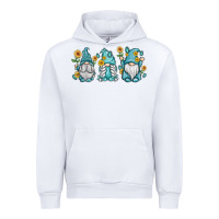 White sunflower gnomes Urban Hoodie - MaliasSmallBusiness