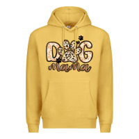 Antique Gold dog mama Premium Hoodie - MaliasSmallBusiness