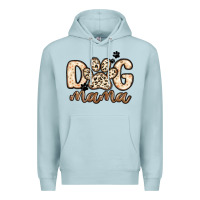 Blue Mist dog mama Premium Hoodie - MaliasSmallBusiness