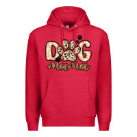 Cardinal dog mama Premium Hoodie - MaliasSmallBusiness