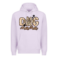 Lilac dog mama Premium Hoodie - MaliasSmallBusiness