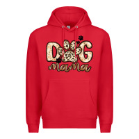 Red dog mama Premium Hoodie - MaliasSmallBusiness
