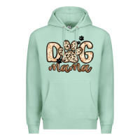 Seafoam dog mama Premium Hoodie - MaliasSmallBusiness