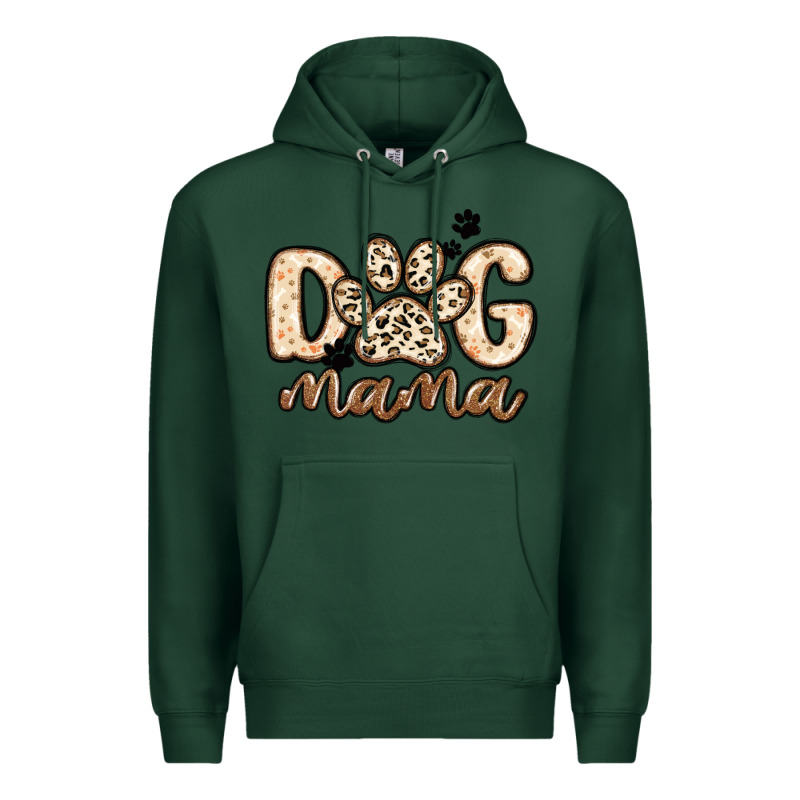 Dog Mama Premium Hoodie by MaliasSmallBusiness | Teevron