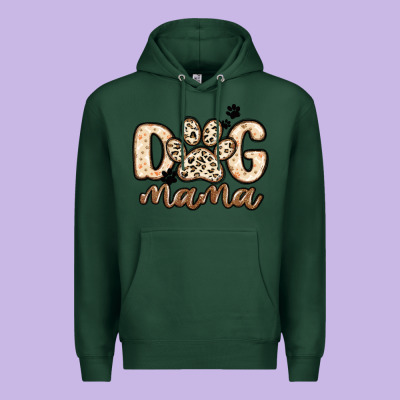 Dog Mama Premium Hoodie Designed By Maliassmallbusiness