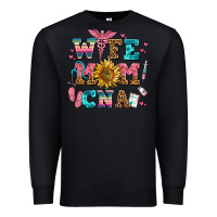 Black wife mom cna Premium Sweatshirt - AdoDesignShop