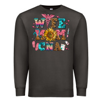 Smoke wife mom cna Premium Sweatshirt - AdoDesignShop