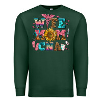 Sports Green wife mom cna Premium Sweatshirt - AdoDesignShop
