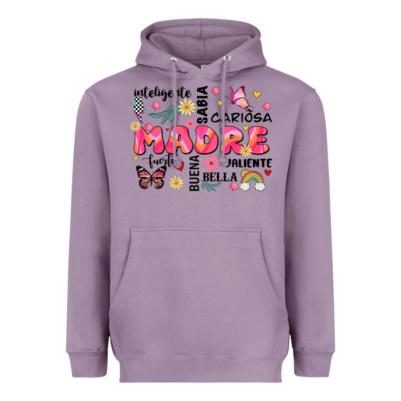 Ella Es Mama Heavyweight Hoodie by JahusDesignShop | Teevron