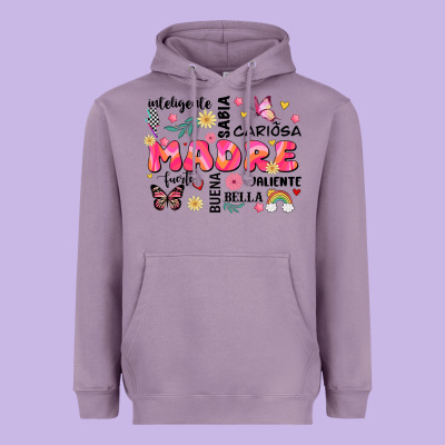 Ella Es Mama Heavyweight Hoodie Designed By Jahusdesignshop