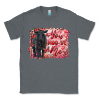 Charcoal Heather you moo ve  me black angus Classic Tee - RanaPortraitStore