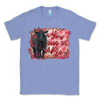 Colony Blue you moo ve  me black angus Classic Tee - RanaPortraitStore