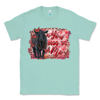 Seafoam you moo ve  me black angus Classic Tee - RanaPortraitStore