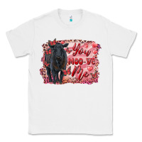 White you moo ve  me black angus Classic Tee - RanaPortraitStore