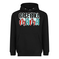 Black baseball mama Heavyweight Hoodie - JahusDesignShop