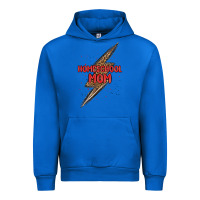 Cobalt homeschool mom lightning bolt Urban Hoodie - MaliasSmallBusiness