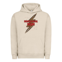 Pigment French Oak homeschool mom lightning bolt Urban Hoodie - MaliasSmallBusiness