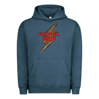 Pigment Midnight Navy homeschool mom lightning bolt Urban Hoodie - MaliasSmallBusiness