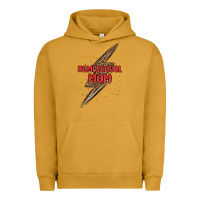 Pigment Peanut Butter homeschool mom lightning bolt Urban Hoodie - MaliasSmallBusiness