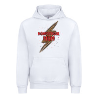 White homeschool mom lightning bolt Urban Hoodie - MaliasSmallBusiness