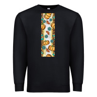 Black pumpkin fall Premium Sweatshirt - BundleAndBundleShop