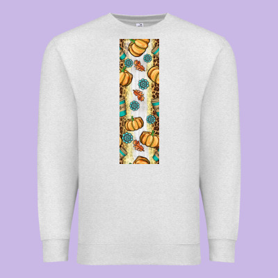 Pumpkin Fall Premium Sweatshirt Designed By Bundleandbundleshop