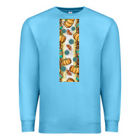 Ocean Blue pumpkin fall Premium Sweatshirt - BundleAndBundleShop