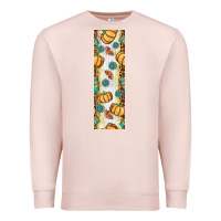Pale Pink pumpkin fall Premium Sweatshirt - BundleAndBundleShop